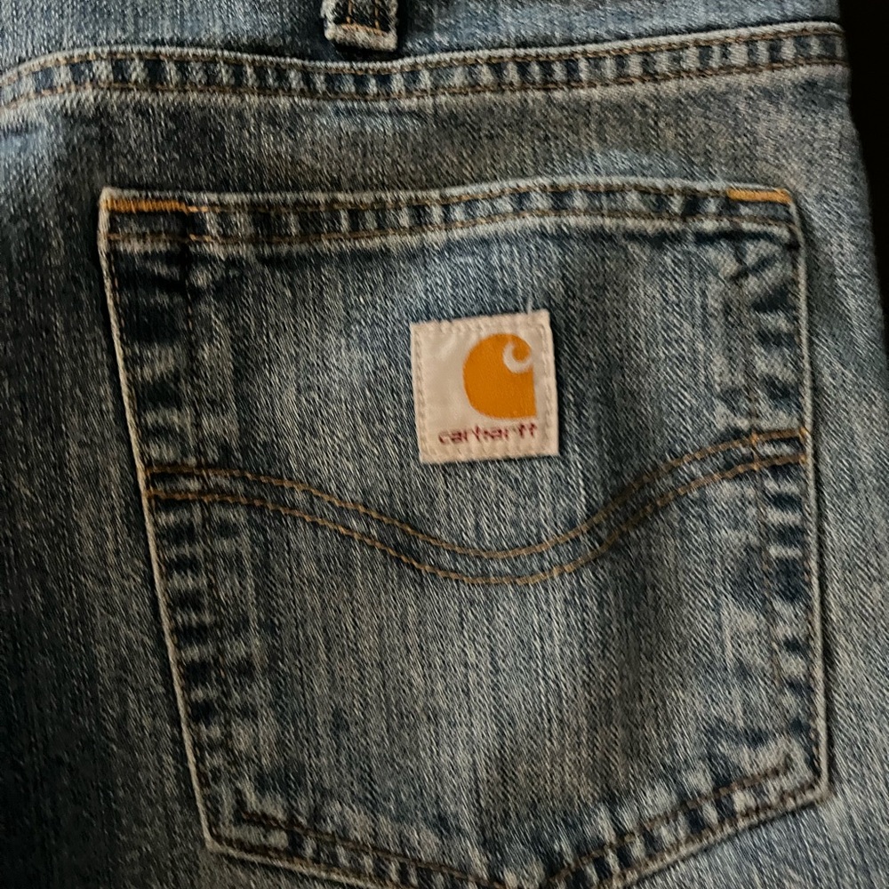 Men’s Carhartt Jean size 40/30 light wash